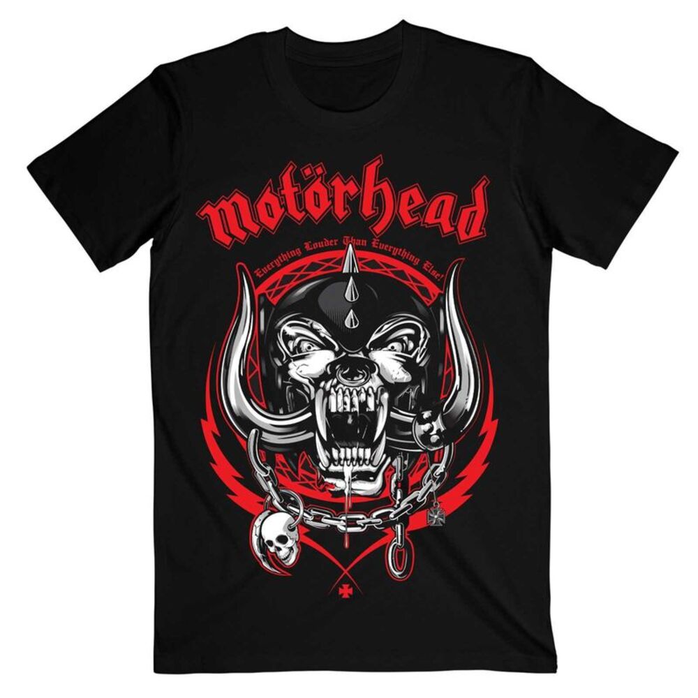 Motorhead Unisex Adult Lightning Wreath T-Shirt / Black